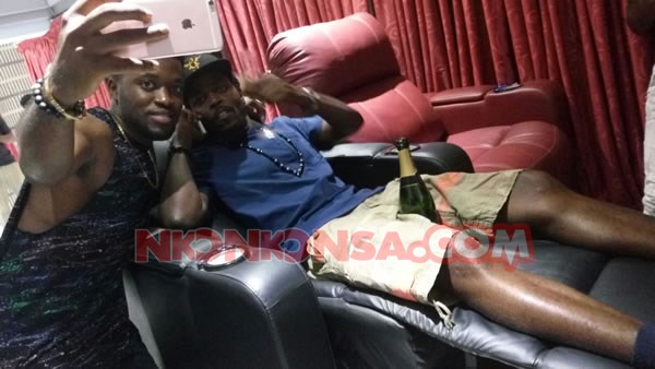 Kwaw and Kennedy in Despite Mansion