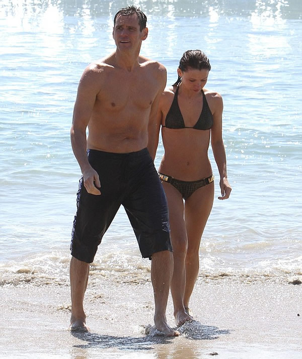Jim Carrey and girlfriend Cathriona