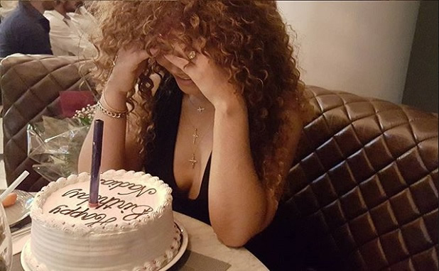 Nadia Buari birthday cake