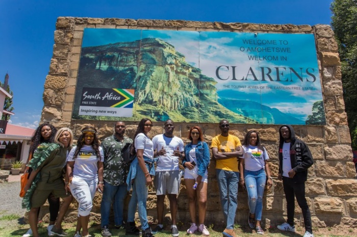 photos: JACKIE APPIAH, ADEKUNLE GOLD & OTHERS EXPERIENCE FREE STATES & GLOBAL CITIZEN FESTIVAL IN SOUTH AFRICA