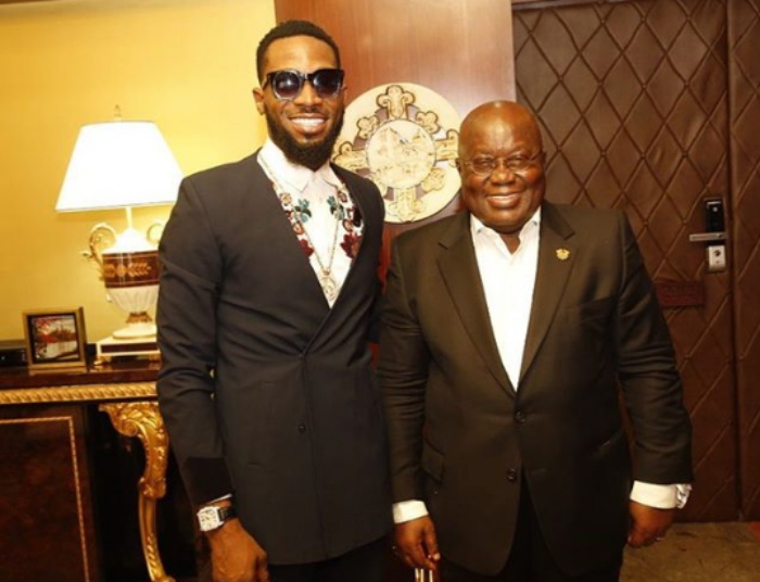 photos: D’BANJ MEETS PRESIDENT AKUFO-ADDOO & OTHERS IN GHANA