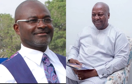 “I DON’T FIGHT WITH PIGS ” – Mahama Jabs Kennedy Agyapong Over Tracey Boakye’s saga
