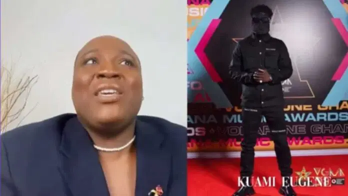 ‘HE LOOKED LIKE A CRIMINAL’ – Fashion Critic Charlie Dior Blasts Kuami Eugene’s ‘Donda’ Look For Just-Ended VGMAs