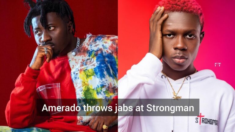 ‘AMERADO IS AN UNDERGROUND RAPPER, RESPONDING TO HIS DISS SONG WILL ONLY WASTE MY TIME’ – Strongman
