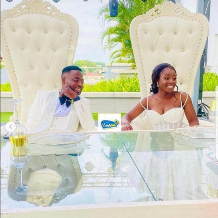 CHECK OUT LOVELY MOMENTS FROM COMEDIAN FOSTER ROMANUS’ WHITE WEDDING