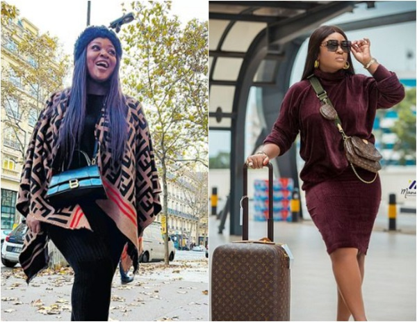JACKIE APPIAH ON THE MOVE AS SHE GOES ON AN EXPENSIVE SHOPPING SPREE IN ITALY [WATCH]