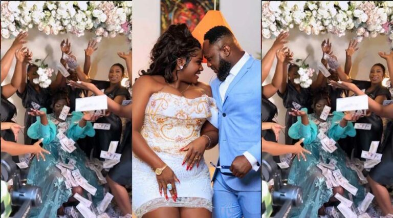 ASAMOAH GYAN AND OTHER STARS JOIN TRACEY BOAKYE FOR HER WEDDING DINNER